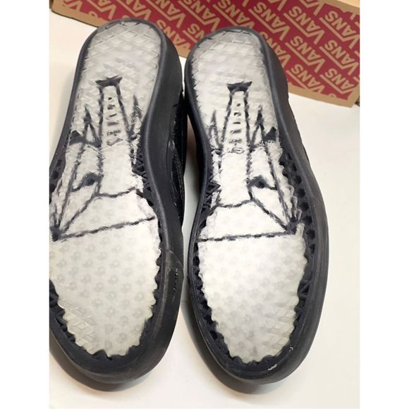 Vans Slip On Sneakers BMX Courage Adam’s Men’s Size 11.5 Black New - Picture 9 of 11